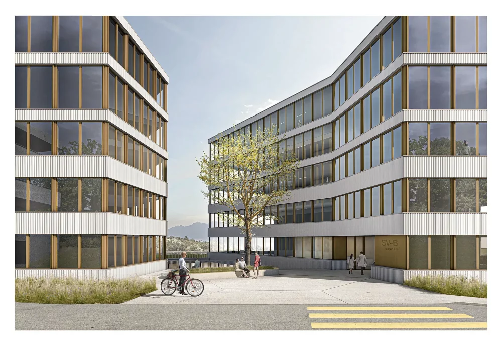 2e PRIX – Burckhardt Architecture – Nouveau pôle scientifique d’excellence, campus BIOPÔLE à Epalinges