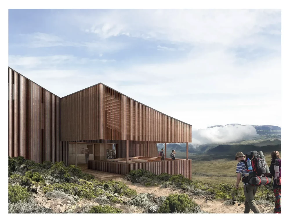 3e PRIX – Savioz Fabrizzi architectes – Refuge du Piton des Neiges, île de la Réunion