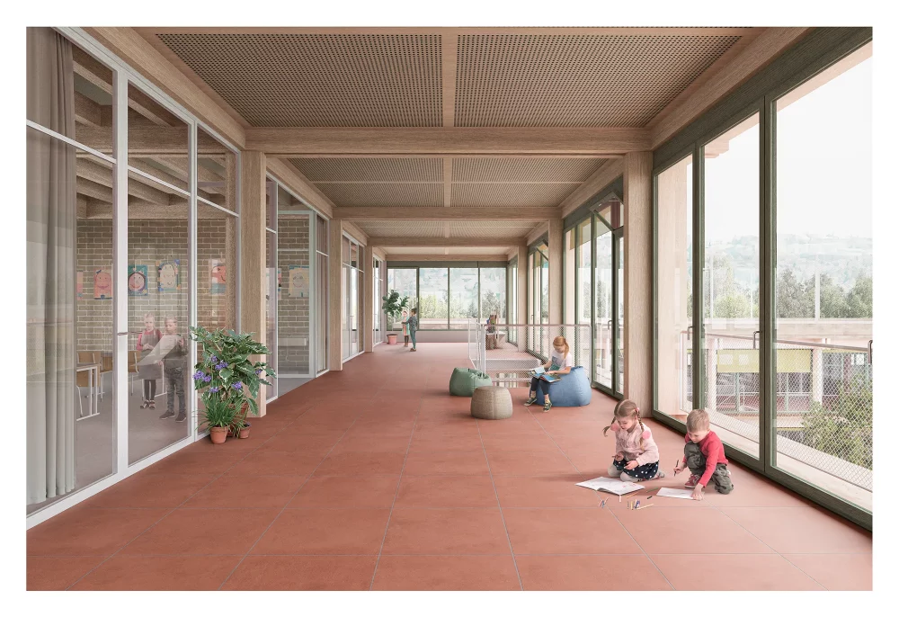 1er PRIX – Marzano Polikar architectes – École des Noutes à Crissier