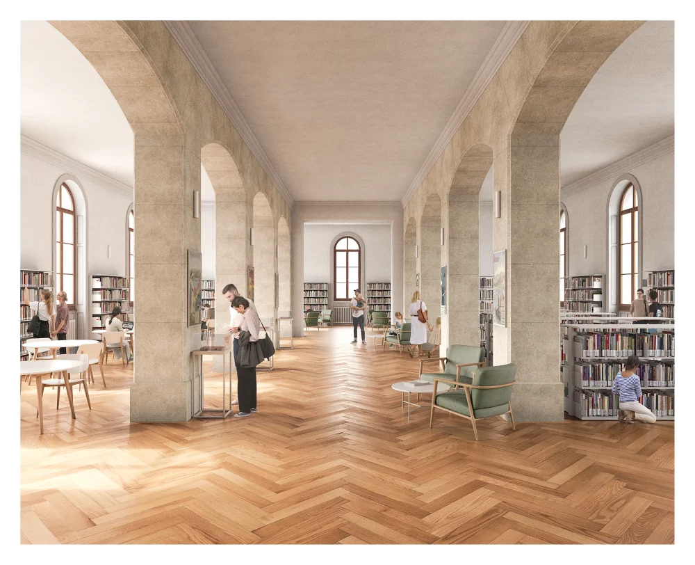 Argemi Bufano architectes – Restauration et extension de la Bibliothèque de Genève