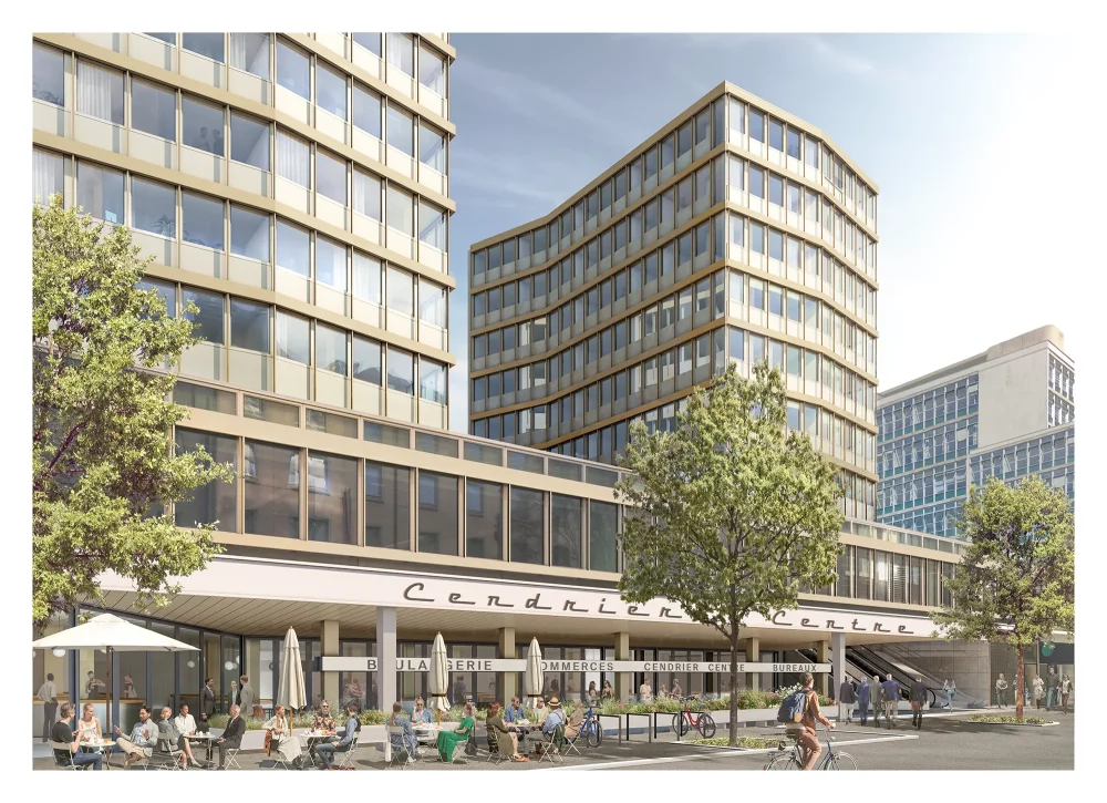 Burckhardt Architecture – Rénovation et transformation de Cendrier-Centre à Genève