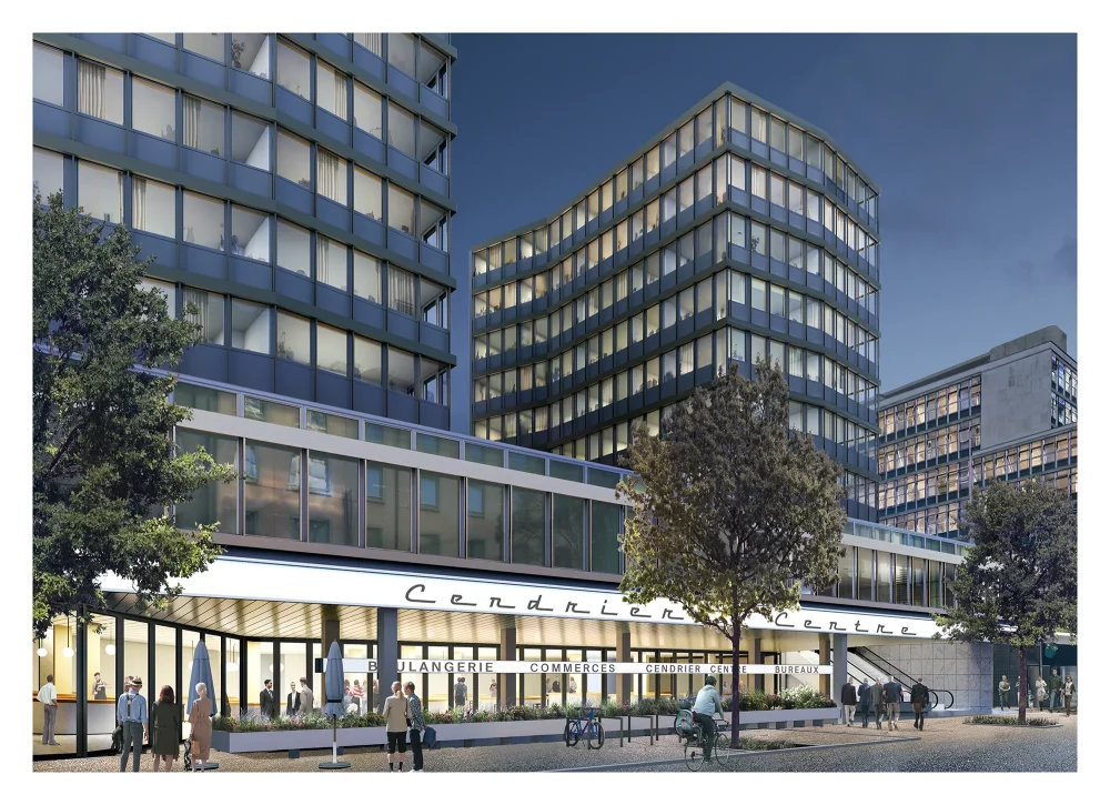 Burckhardt Architecture – Rénovation et transformation de Cendrier-Centre à Genève